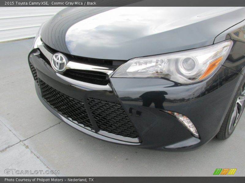 Cosmic Gray Mica / Black 2015 Toyota Camry XSE
