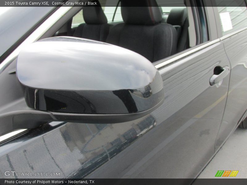 Cosmic Gray Mica / Black 2015 Toyota Camry XSE