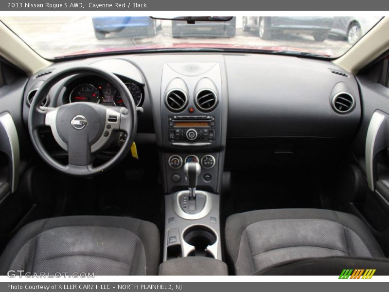 Cayenne Red / Black 2013 Nissan Rogue S AWD