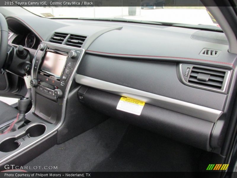 Cosmic Gray Mica / Black 2015 Toyota Camry XSE