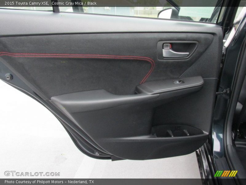 Cosmic Gray Mica / Black 2015 Toyota Camry XSE