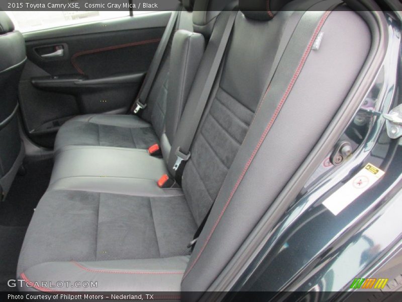 Cosmic Gray Mica / Black 2015 Toyota Camry XSE