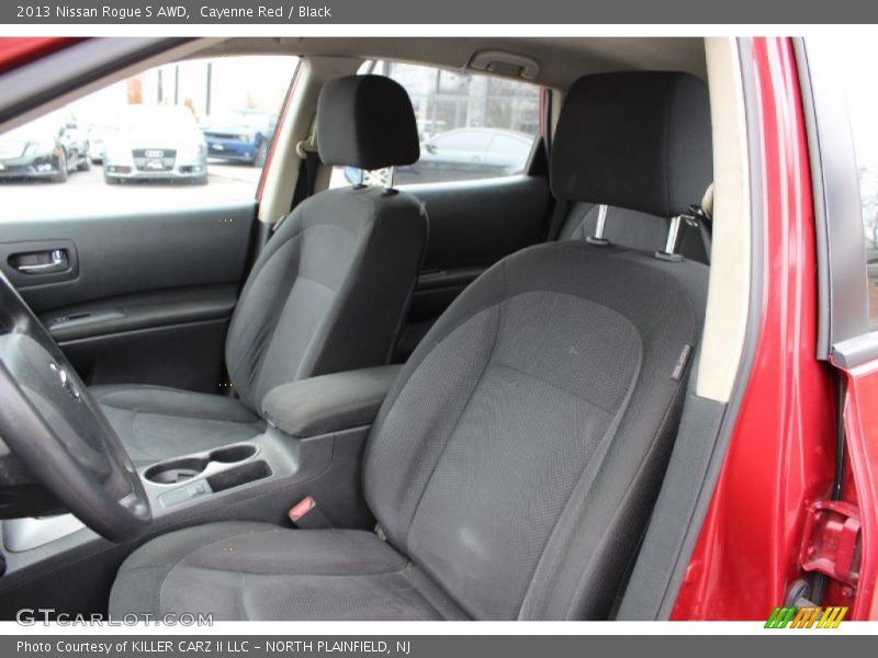 Cayenne Red / Black 2013 Nissan Rogue S AWD