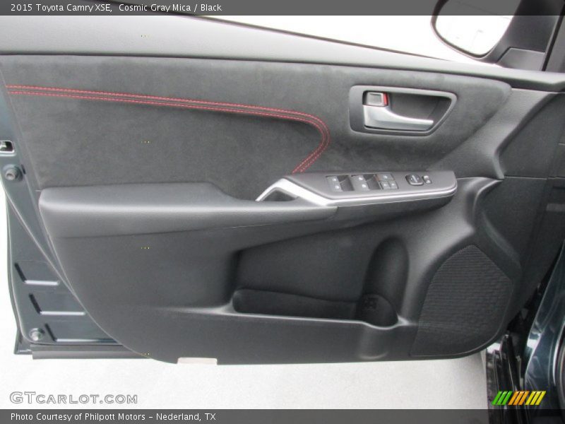 Cosmic Gray Mica / Black 2015 Toyota Camry XSE