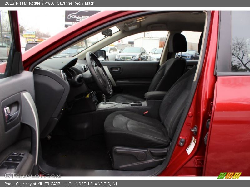 Cayenne Red / Black 2013 Nissan Rogue S AWD