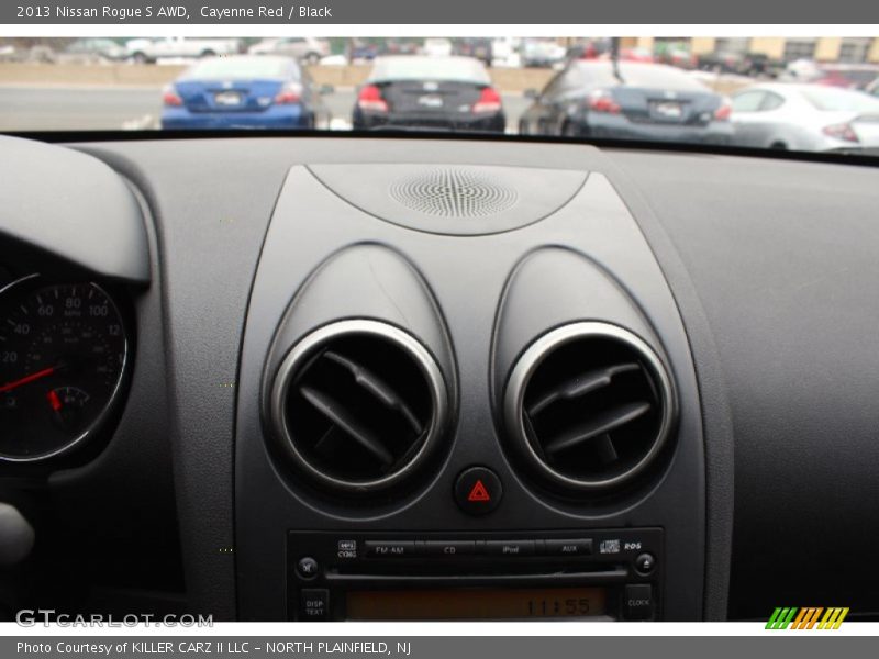 Cayenne Red / Black 2013 Nissan Rogue S AWD