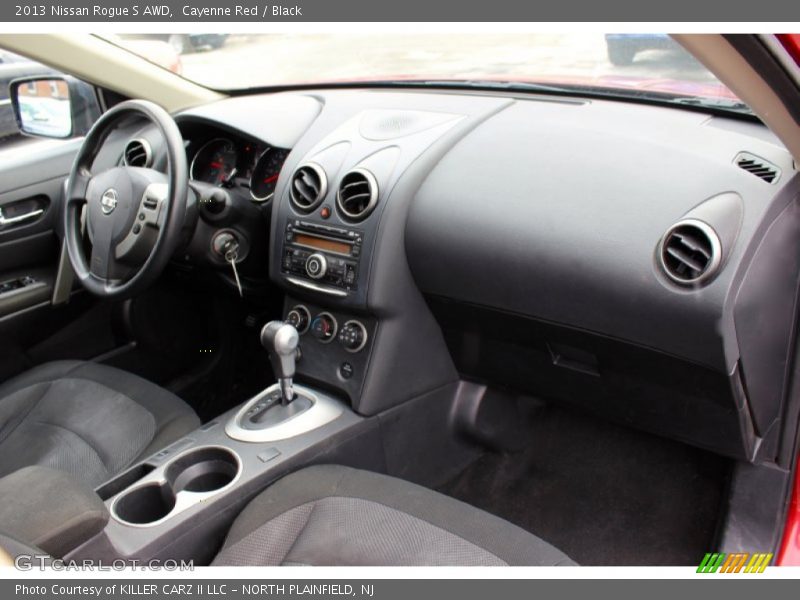 Cayenne Red / Black 2013 Nissan Rogue S AWD
