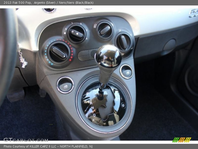 Argento (Silver) / Nero/Nero (Black/Black) 2013 Fiat 500 Pop