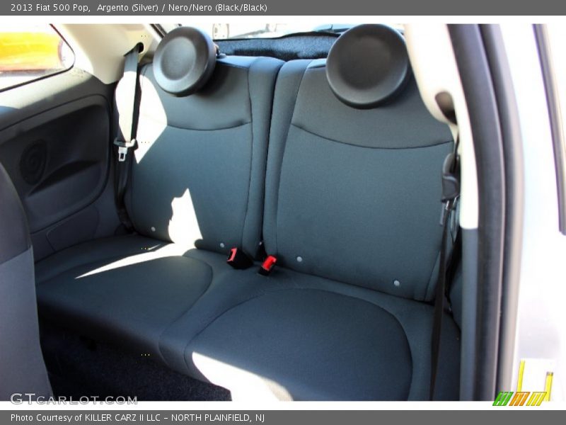Argento (Silver) / Nero/Nero (Black/Black) 2013 Fiat 500 Pop