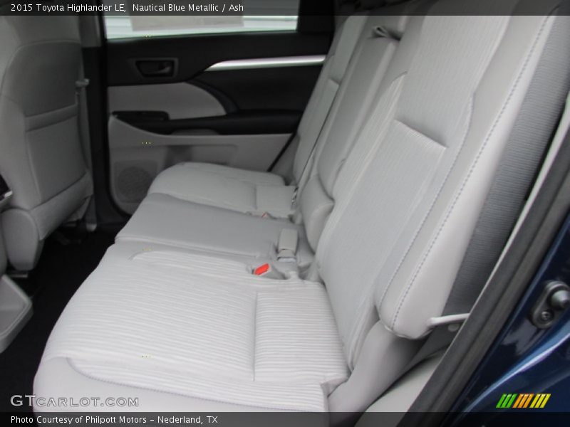 Nautical Blue Metallic / Ash 2015 Toyota Highlander LE