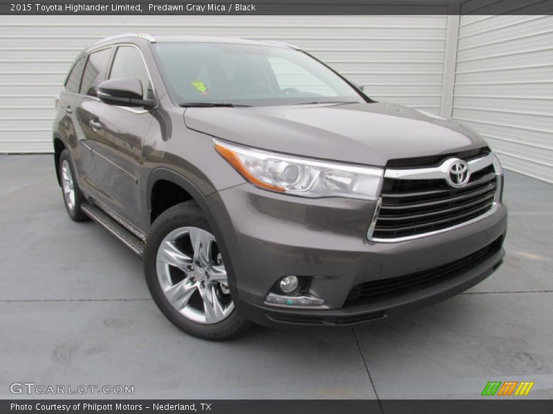 Front 3/4 View of 2015 Highlander Limited