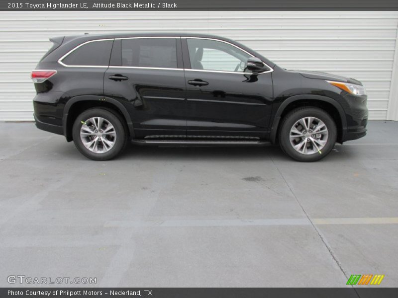  2015 Highlander LE Attitude Black Metallic