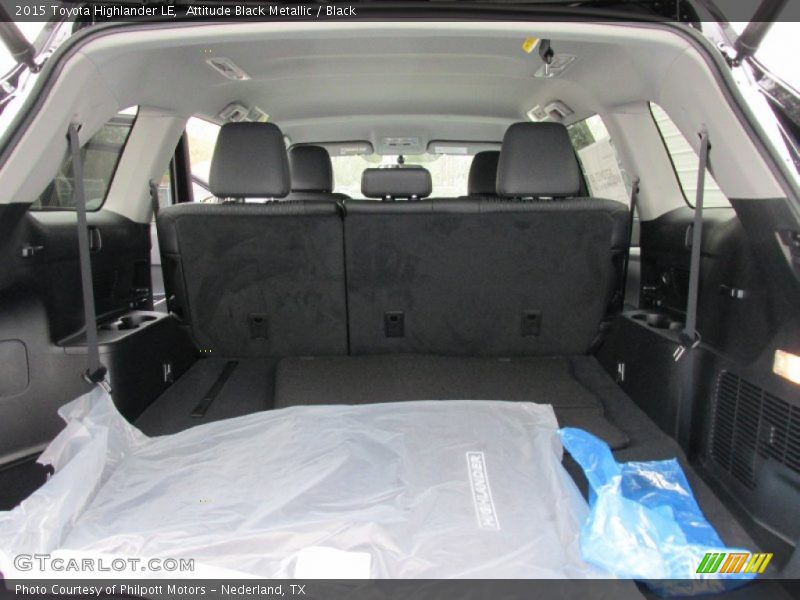 Attitude Black Metallic / Black 2015 Toyota Highlander LE