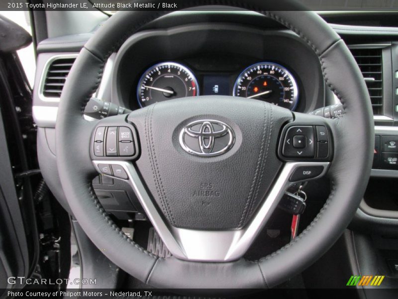  2015 Highlander LE Steering Wheel