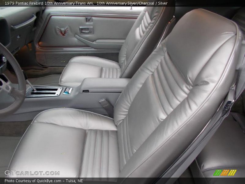 Front Seat of 1979 Firebird 10th Anniversary Trans Am