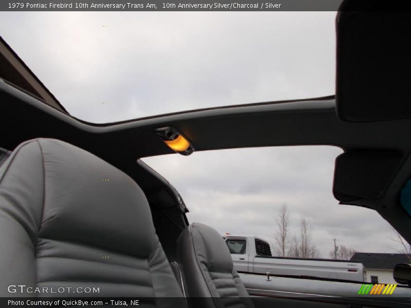 Sunroof of 1979 Firebird 10th Anniversary Trans Am