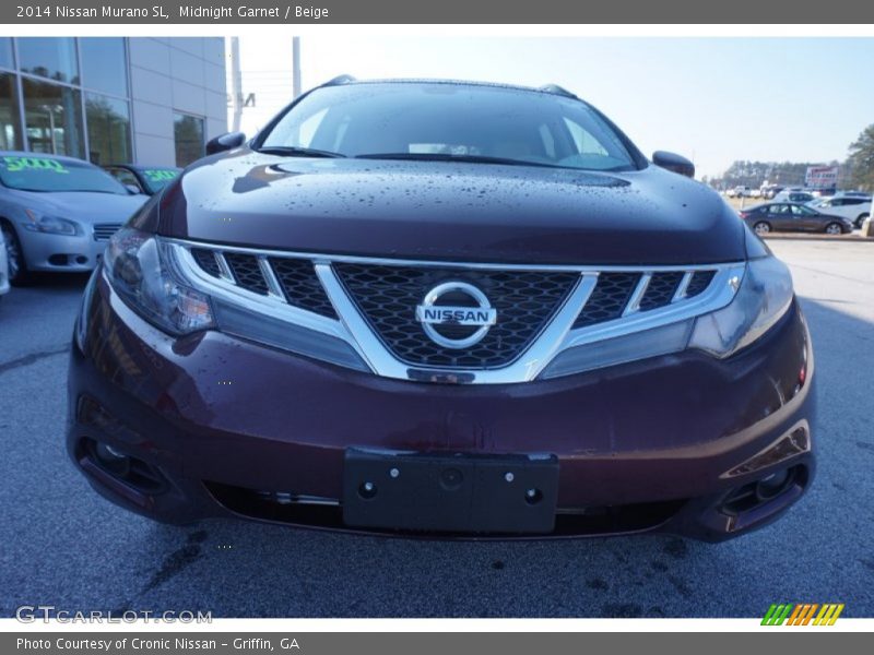 Midnight Garnet / Beige 2014 Nissan Murano SL