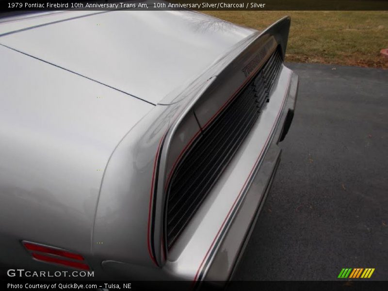 10th Anniversary Silver/Charcoal / Silver 1979 Pontiac Firebird 10th Anniversary Trans Am