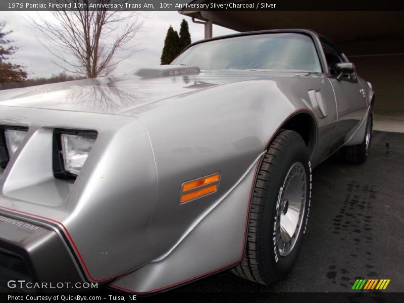 10th Anniversary Silver/Charcoal / Silver 1979 Pontiac Firebird 10th Anniversary Trans Am