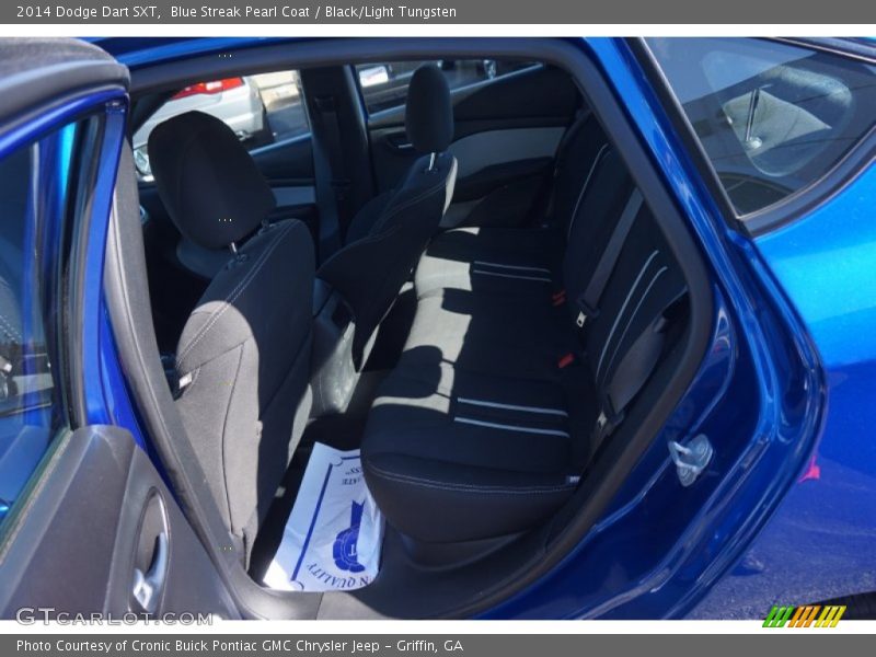 Blue Streak Pearl Coat / Black/Light Tungsten 2014 Dodge Dart SXT