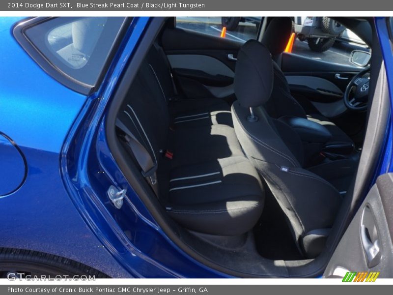 Blue Streak Pearl Coat / Black/Light Tungsten 2014 Dodge Dart SXT
