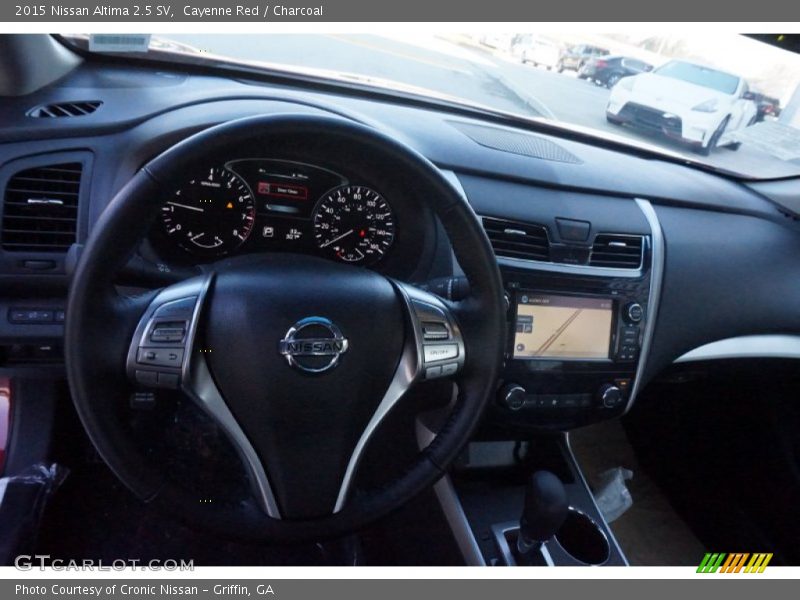 Cayenne Red / Charcoal 2015 Nissan Altima 2.5 SV