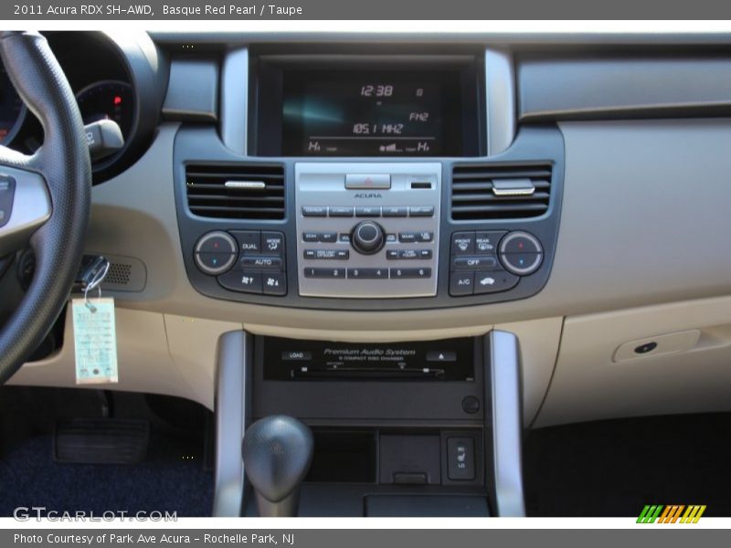 Basque Red Pearl / Taupe 2011 Acura RDX SH-AWD