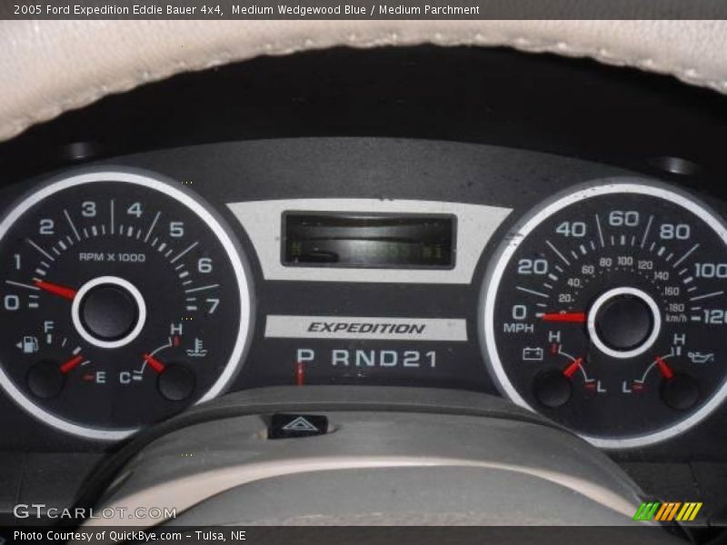 Medium Wedgewood Blue / Medium Parchment 2005 Ford Expedition Eddie Bauer 4x4