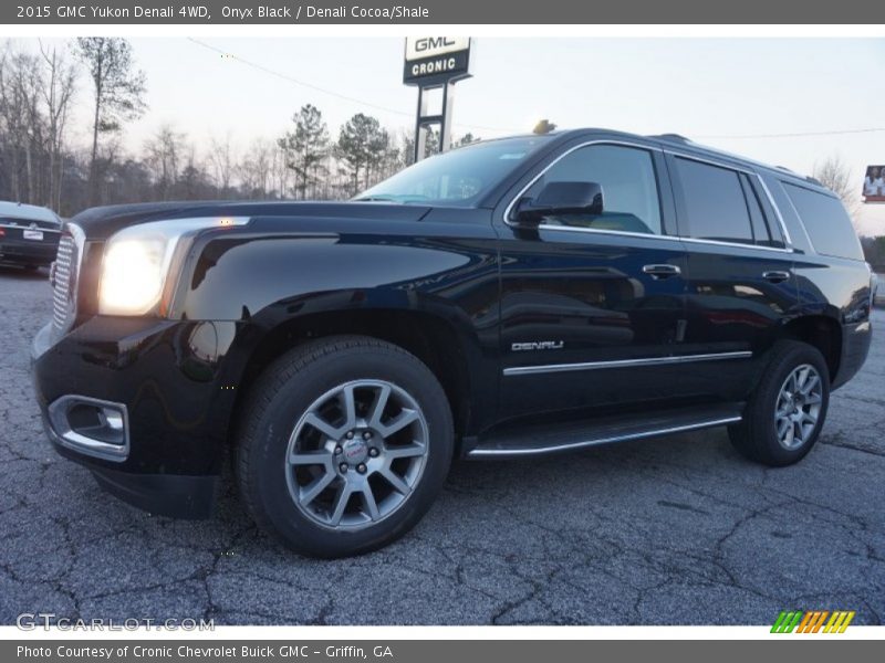 Onyx Black / Denali Cocoa/Shale 2015 GMC Yukon Denali 4WD