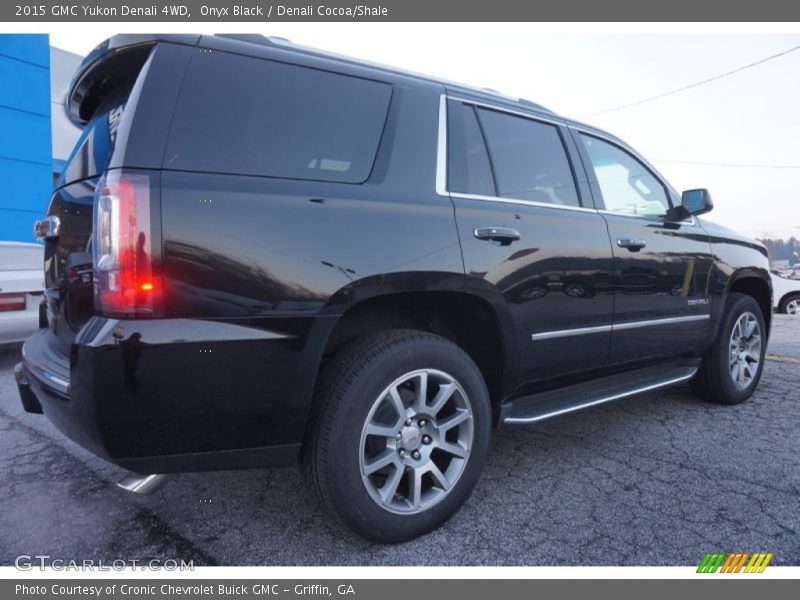 Onyx Black / Denali Cocoa/Shale 2015 GMC Yukon Denali 4WD