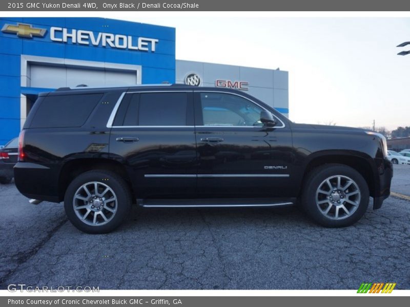Onyx Black / Denali Cocoa/Shale 2015 GMC Yukon Denali 4WD
