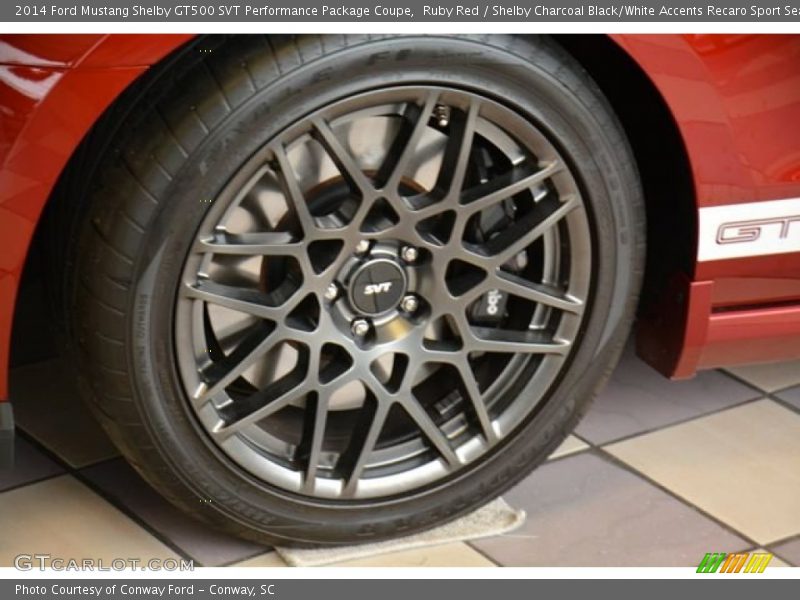  2014 Mustang Shelby GT500 SVT Performance Package Coupe Wheel