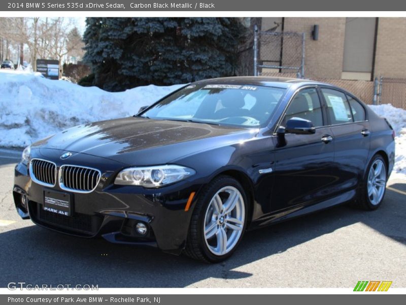 Carbon Black Metallic / Black 2014 BMW 5 Series 535d xDrive Sedan