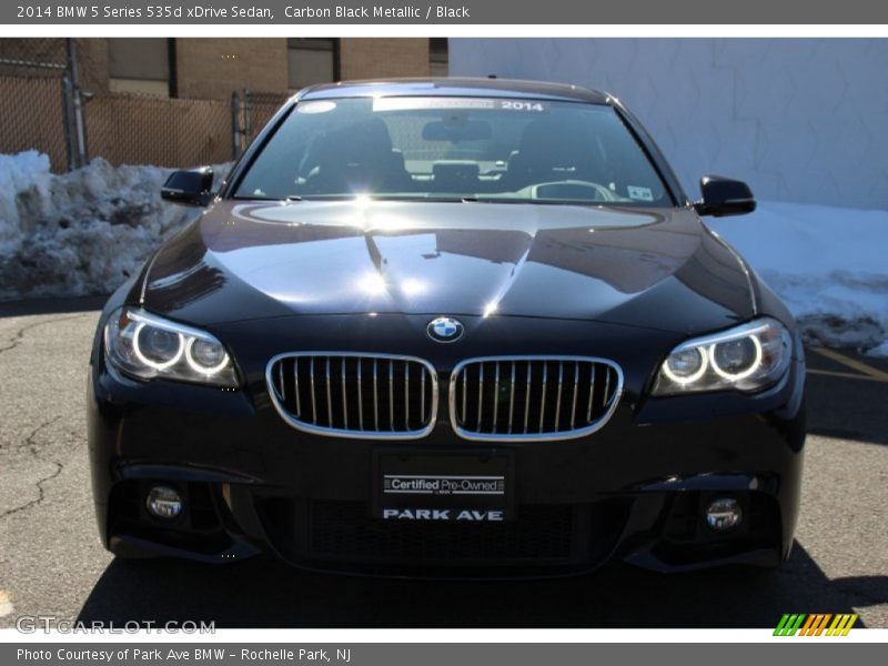 Carbon Black Metallic / Black 2014 BMW 5 Series 535d xDrive Sedan
