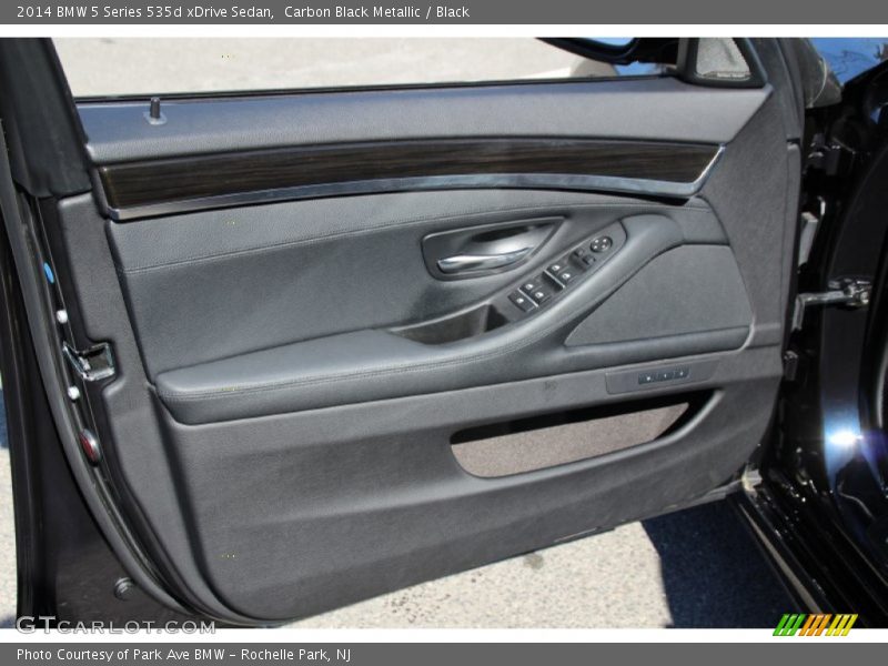 Carbon Black Metallic / Black 2014 BMW 5 Series 535d xDrive Sedan