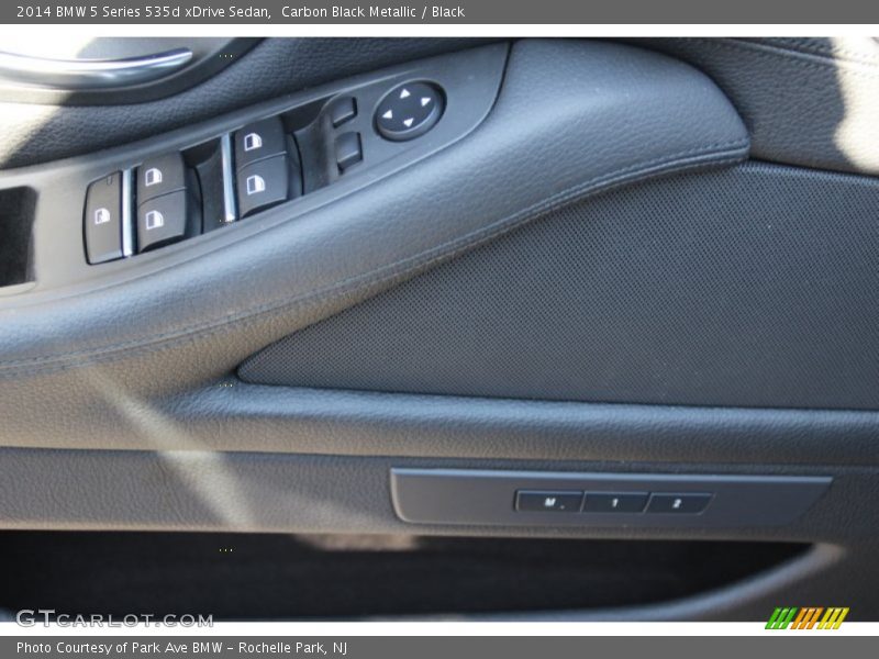 Carbon Black Metallic / Black 2014 BMW 5 Series 535d xDrive Sedan