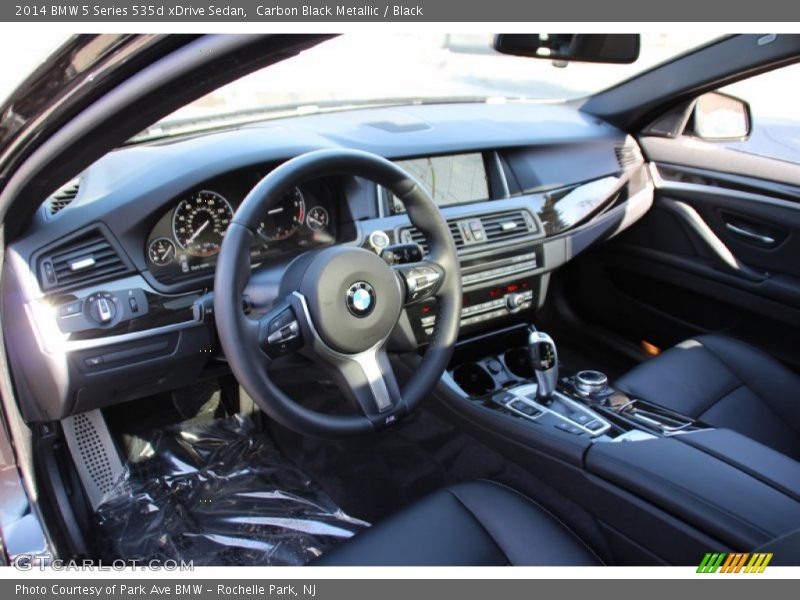 Carbon Black Metallic / Black 2014 BMW 5 Series 535d xDrive Sedan