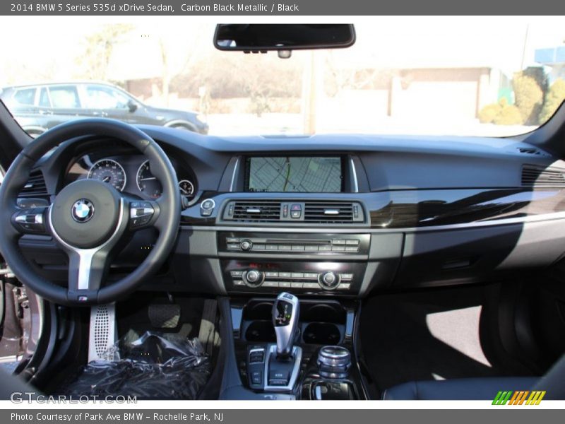 Carbon Black Metallic / Black 2014 BMW 5 Series 535d xDrive Sedan