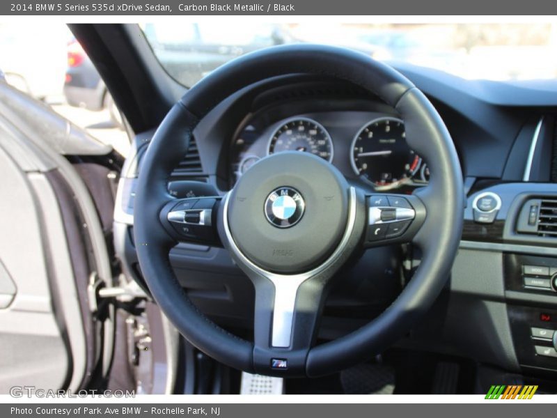 Carbon Black Metallic / Black 2014 BMW 5 Series 535d xDrive Sedan