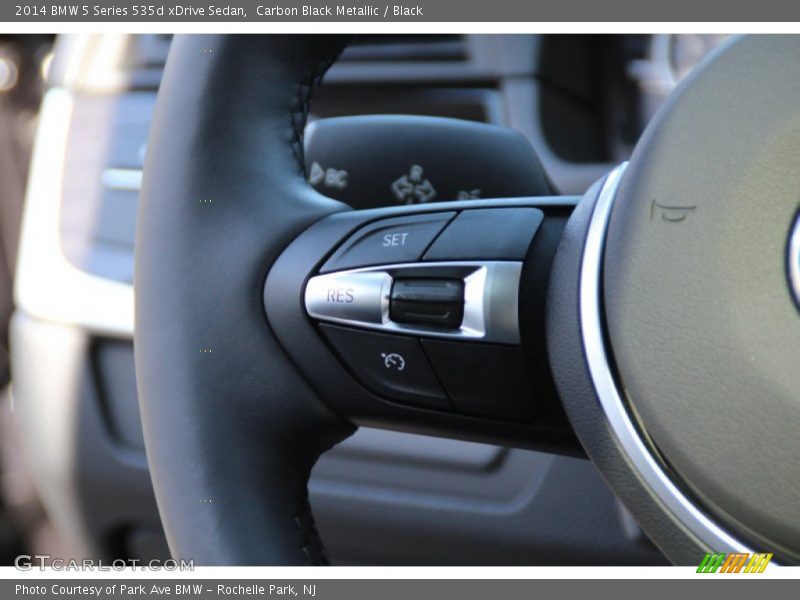Carbon Black Metallic / Black 2014 BMW 5 Series 535d xDrive Sedan