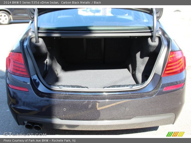 Carbon Black Metallic / Black 2014 BMW 5 Series 535d xDrive Sedan