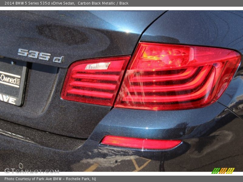 Carbon Black Metallic / Black 2014 BMW 5 Series 535d xDrive Sedan