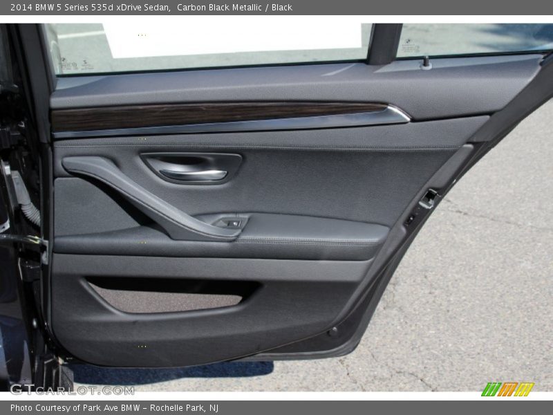 Carbon Black Metallic / Black 2014 BMW 5 Series 535d xDrive Sedan
