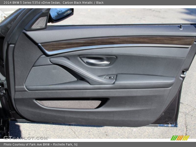 Carbon Black Metallic / Black 2014 BMW 5 Series 535d xDrive Sedan