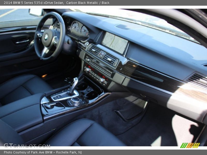 Carbon Black Metallic / Black 2014 BMW 5 Series 535d xDrive Sedan