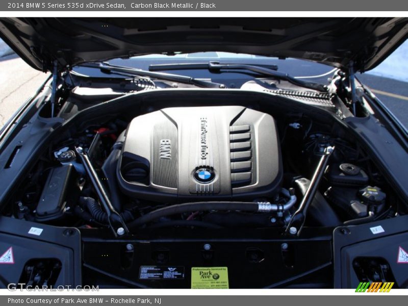 Carbon Black Metallic / Black 2014 BMW 5 Series 535d xDrive Sedan