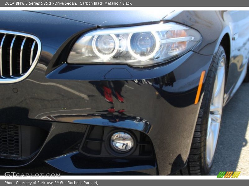 Carbon Black Metallic / Black 2014 BMW 5 Series 535d xDrive Sedan