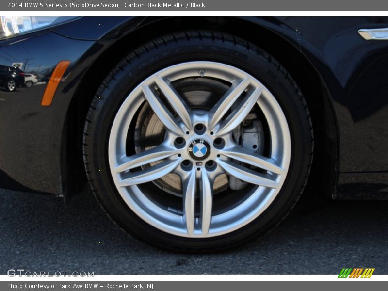 Carbon Black Metallic / Black 2014 BMW 5 Series 535d xDrive Sedan