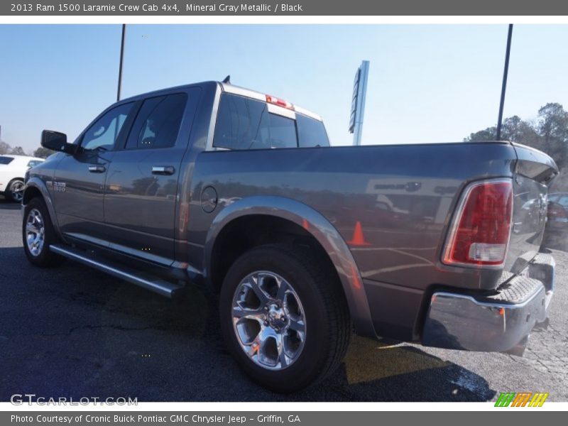 Mineral Gray Metallic / Black 2013 Ram 1500 Laramie Crew Cab 4x4