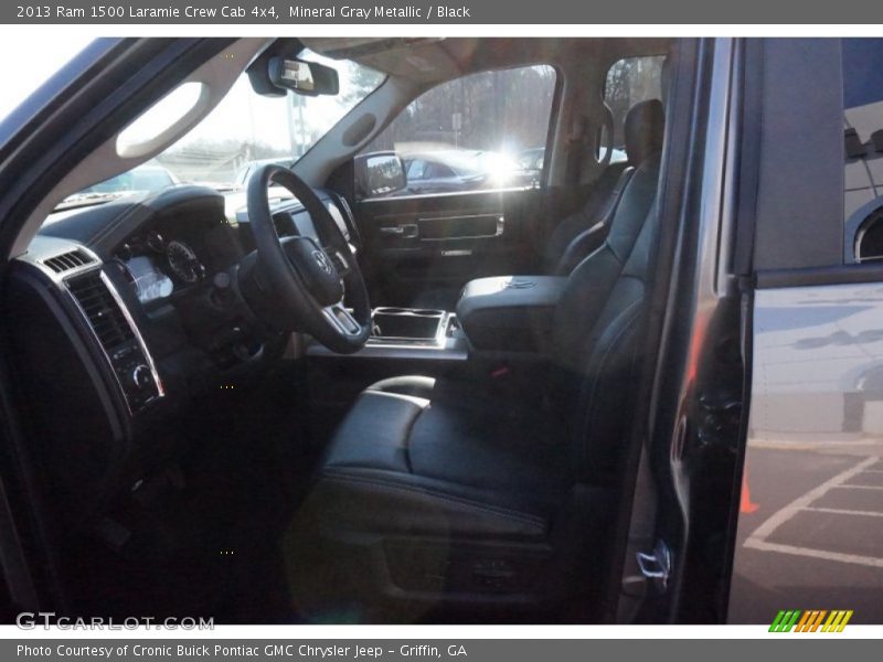 Mineral Gray Metallic / Black 2013 Ram 1500 Laramie Crew Cab 4x4